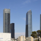 Vista de las 5 torres en el complejo Cuatro Torres Business Area en el barrio de La Paz, a 26 de febrero de 2023, en Madrid, (España). Jesús Hellín - Europa Press