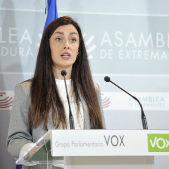 Vox celebra la caída del paro en Extremadura y resalta que el pacto de gobierno ha aportado estabilidad y seguridad Vox celebra la caída del paro en Extremadura y resalta que el pacto de gobierno ha aportado estabilidad y seguridad