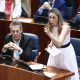 La portavoz del PSOE en la Asamblea, Mar Espinar (i), y el portavoz adjunto del PSOE de la Asamblea de Madrid, Fernando Fernández Lara (d), durante una sesión plenaria en la Asamblea de Madrid Eduardo Parra - Europa Press