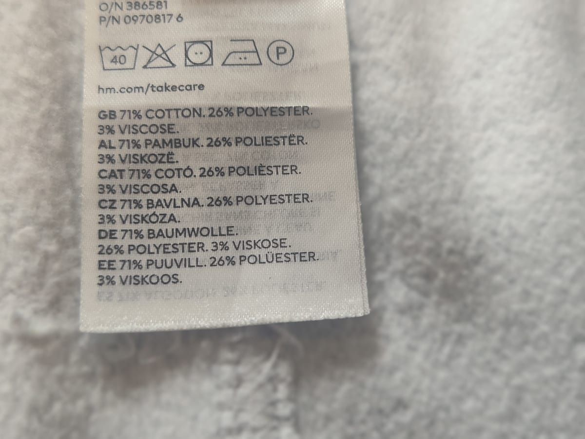 Las etiquetas de la ropa están en el punto de mira. 