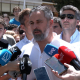 Santiago Abascal en declaraciones a medios en Puente Genil (Córdoba) EUROPAPRESS