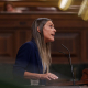 La portavoz de Junts en el Congreso, Miriam Nogueras, interviene durante una sesión plenaria en el Congreso Matias Chiofalo - Europa Press