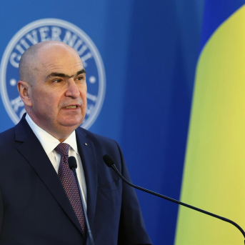 El primer ministro de Rumanía, Ilie Bolojan, durante una rueda de prensa el 20 de abril de 2026 (archivo) Europa Press/Contacto/Cristian Cristel
