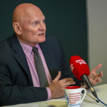El nuevo presidente de GSMA Ltd., John Hoffman  Lorena Sopêna - Europa Press