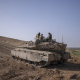 Un tanque israelí cerca de la Franja de Gaza Ilia Yefimovich/dpa