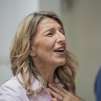 La vicepresidenta segunda del Gobierno y ministra de Trabajo y Economía Social, Yolanda Díaz, a 6 de mayo de 2026, en Madrid (España). César Vallejo Rodríguez - Europa Press La vicepresidenta segunda del Gobierno y ministra de Trabajo y Economía Social, Yolanda Díaz, a 6 de mayo de 2026, en Madrid (España). César Vallejo Rodríguez - Europa Press