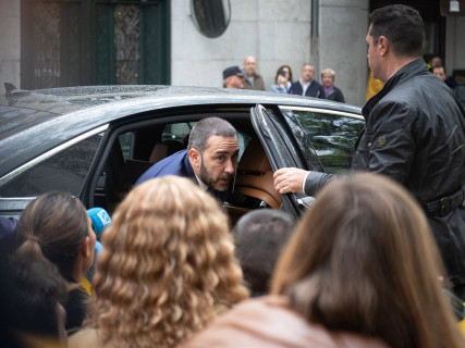 El empresario Víctor de Aldama a su llegada al Tribunal Supremo, a 29 de abril de 2026, en Madrid (España).  Fernando Sánchez - Europa Press