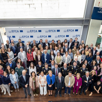 La EFCA conmemora el Día de Europa en Vigo como “un símbolo de paz y unidad”
