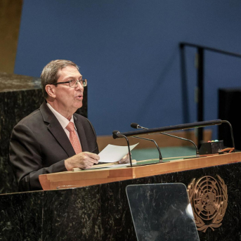 El ministro de Exteriores de Cuba, Bruno Rodríguez Europa Press/Contacto/Bianca Otero