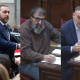 El empresario Víctor Aldama, el exasesor Koldo García y el exministro José Luis Ábalos (de izquierda a derecha de la imagen) EPDATA