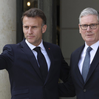 Emmanuel Macron y Keir Starmer, reunidos en París Europa Press/Contacto/Michael Baucher