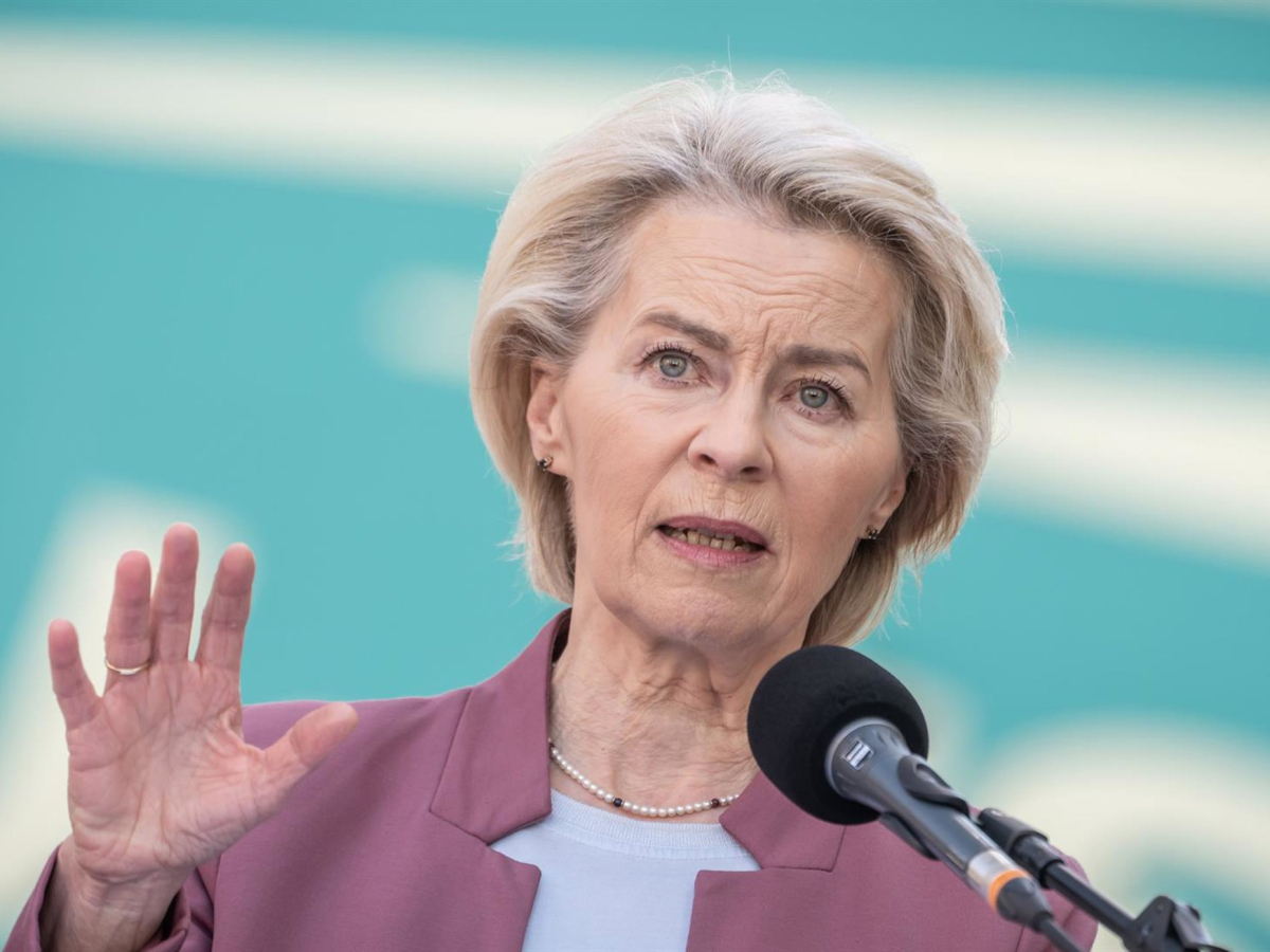 La presidenta de la Comisión Europea, Ursula von der Leyen, en una imagen de archivo. Michael Kappeler/dpa