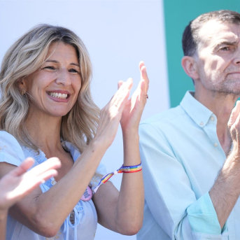 La vicepresidenta segunda del Gobierno y ministra de Trabajo, Yolanda Díaz, y el coordinador federal de IU, Antonio Maíllo, en un acto conjunto. Imagen de archivo. Joaquin Corchero - Europa Press La vicepresidenta segunda del Gobierno y ministra de Trabajo, Yolanda Díaz, y el coordinador federal de IU, Antonio Maíllo, en un acto conjunto. Imagen de archivo. Joaquin Corchero - Europa Press