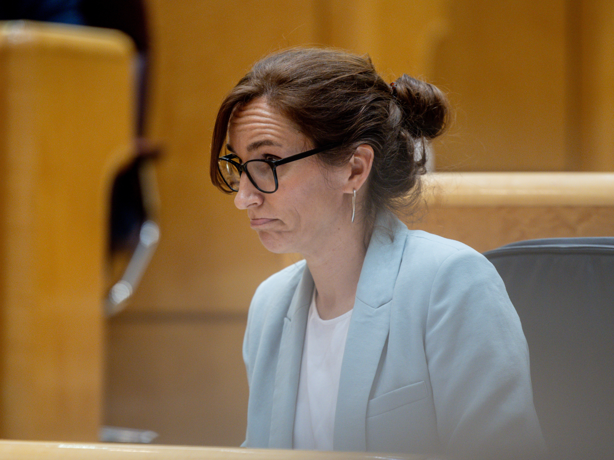 Mónica García en una sesión plenaria