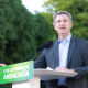 El presidente del Partido Popular, Alberto Núñez Feijóo, clausura un mitin en Tomares. A 12 de mayo de 2026, en Tomares, Sevilla (Andalucía, España).  Rocío Ruz - Europa Press