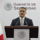 El ministro de Seguridad y Protección Ciudadana de México, Omar García Harfuch, habla durante una conferencia de prensa Europa Press/Contacto/Ian Robles