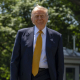 El presidente de Estados Unidos, Donald Trump, antes de iniciar su viaje por China Europa Press/Contacto/Bonnie Cash - Pool via CNP