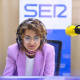 La secretaria general del PSOE-A y candidata a la Junta de Andalucía, María Jesús Montero, en una entrevista en la Cadena SER. PSOE-A