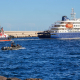 Vista del crucero MV Hondius atracado en el puerto de Granadilla antes de poner rumbo a Países Bajos, a 11 de mayo de 2026, en Granadilla de Abona, Tenerife, Islas Canarias (España). Europa Press Canarias - Europa Press