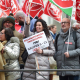 Imagen de archivo de una concentración de UGT y CCOO. Gustavo Valiente - Europa Press
