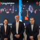 Sara Puigvert, Vicepresidenta ejecutiva de Orange Cyberdefense; Germán López, Director General de Operaciones (COO) de MasOrange, Eduardo Rodríguez, Director de Servicios Digitales de MasOrange MASORANGE