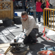 Un trabajador del sector de la construcción en Andorra. ÈLIA ORTS (EUROPA PRESS)