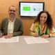 El director general de Suma Impact Foundation, José Luis Ruiz de Munain, y la directora de Business Banking de Triodos Bank España Yolanda Minguito. TRIODOS BANK