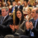 La ministra de Exteriores, Anita Orban, durante un acto junto a otros miembros del nuevo Gobierno húngaro a principios de mes. Marton Monus/-/dpa