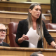 La portavoz de Junts en el Congreso, Miriam Nogueras, durante una sesión de control al Gobierno, en el Congreso de los Diputados, a 25 de febrero de 202, en Madrid (España). Eduardo Parra - Europa Press