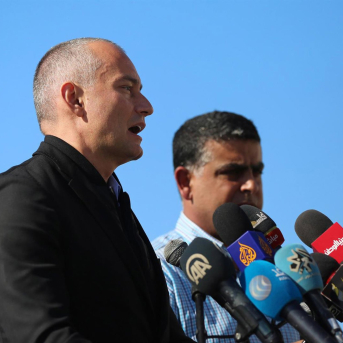 El director ejecutivo de la Junta de Paz para Gaza, Nickolai Mladenov Europa Press/Contacto/Ashraf Amra