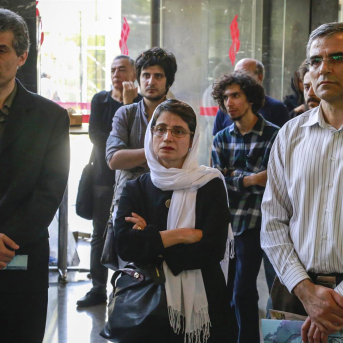 La abogada iraní Nasrin Sotudé Europa Press/Contacto/Rouzbeh Fouladi