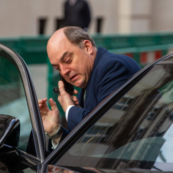 El exministro de Defensa de Reino Unido Ben Wallace en una imagen de archivo Europa Press/Contacto/Tayfun Salci