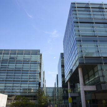 Edificio de la sede de Ezentis en Madrid, a 2 de septiembre de 2022, en Madrid (España). Jesús Hellín - Europa Press