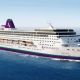 El crucero con el brote de gastroenteritis está operado por Ambassador Cruise Line. Ambassador Cruise Line.