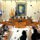 Protesta con panfletos contra la concertación del Bachillerato interrumpe el pleno y obliga a Navarro a pararlo