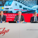 El presidente de Talgo, José Antonio Jainaga, en una Junta de Accionistas celebrada en Vitoria en febrero de 2026. TALGO