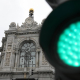 Sede del Banco de España el día que ha publicado su informe anual, a 13 de mayo de 2021, en Madrid (España).  Isabel Infantes - Europa Press