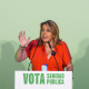 La senadora del PSOE y expresidenta de la Junta de Andalucía, Susana Díaz, durante un acto público de campaña. A 13 de mayo de 2026 en Sevilla (Andalucía, España). Joaquín Corchero - Europa Press