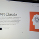 FILED - 13 May 2024, US, San Francisco: A monitor shows the website of the company Anthropic, which is bringing its AI chatbot Claude to Europe. Photo: Andrej Sokolow/dpa Andrej Sokolow/dpa