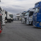 Varios camiones estacionados en las inmediaciones de Mercabarna Lorena Sopêna - Europa Press