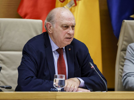 El exministro del interior, Jorge Fernández Díaz, comparece en el Congreso de los Diputados, a 5 de marzo de 2025, en Madrid (España). A. Pérez Meca - Europa Press