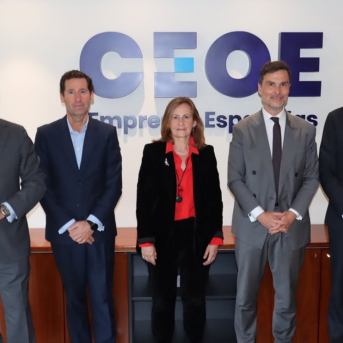 Acuerdo de incorporación de Amper a la Confederación Española de Organizaciones Empresariales (CEOE). AMPER