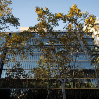 Fachada de la sede de Colonial en Barcelona David Zorrakino - Europa Press