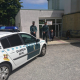 Agentes en un colegio electoral DELEGACIÓN DEL GOBIERNO