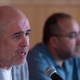 El secretario general de CC.OO., Unai Sordo, durante una rueda de prensa, a 8 de julio de 2024, en Barcelona, Catalunya (España). CCOO ha abordado cuestiones como la reducción de jornada y el desbloqueo de convenios. David Zorrakino - Europa Press