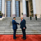 El presidente de China, Xi Jinping (izquierda), recibe a su homólogo de Estados Unidos, Donald Trump (derecha), en Pekín, el 14 de mayo de 2026 (archivo) -/White House via Planet Pix via / DPA