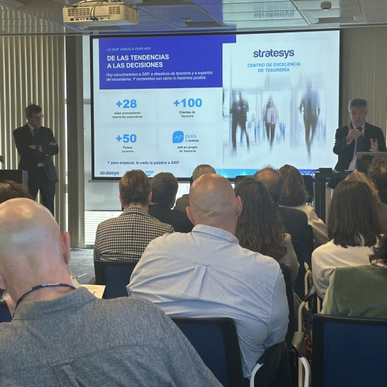 Stratesys reúne 50 directivos y expertos financieros para analizar la nueva era de la tesorería corporativa