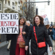 Varias personas durante una manifestación de abogados y procuradores, a 22 de febrero de 2025, en Madrid (España).  Gustavo Valiente - Europa Press