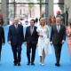(I-D) El científico Mariano Barbacid; el empresario Valentín Díez Morodo; el alcalde de Madrid, José Luis Martínez-Almeida; y los actores Cayetana Guillén Cuervo y Fernando Guillén Cuervo; y Natalia Guillén Cuervo Alejandro Martínez Vélez - Europa Press