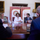 Reunión de la secretaria general del PSOE-A, María Jesús Montero, con rectores de universidades andaluzas. PSOE-A